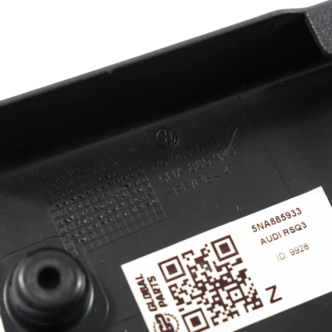 Audi Q3 RSQ3 F3 VW Tiguan Couvercle Dossier Siège Arrière Gauche - SKU 5NA885933 - Numéro de pièce 5NA885933