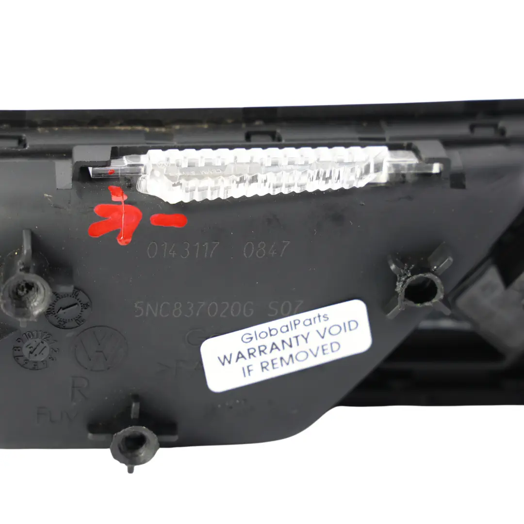 Door Handle Inner Actuator Front Right O/S to Volkswagen Tiguan 5N with Part number 5NC837020G Volkswagen Tiguan 5N Door Handle Inner Actuator Front Right O/S - SKU RHD-5NC837020G - Part number 5NC837020G