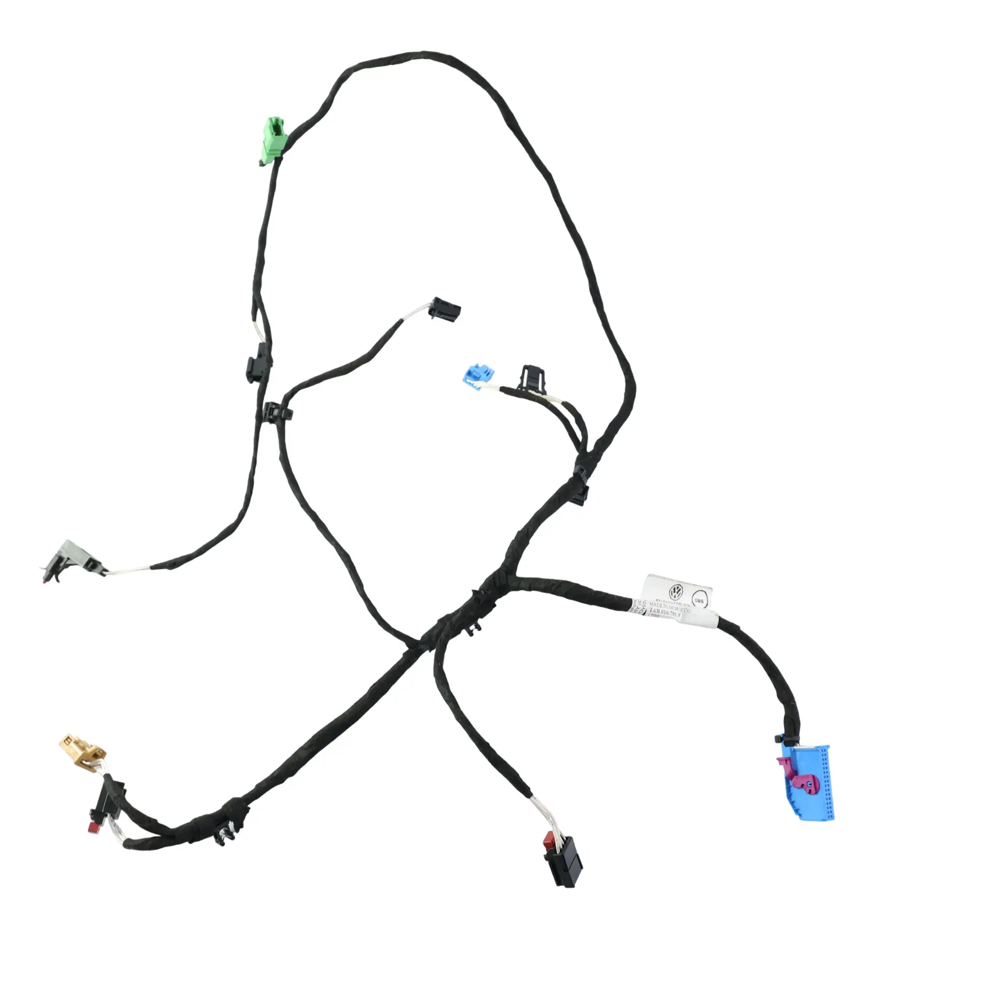 Volkswagen Tiguan Mk2 Driver's Door Wiring Loom Harness Cables 5NC971558F