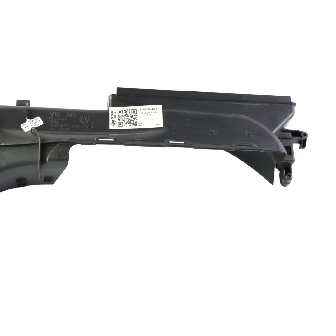 Skoda Octavia 5E Air Duct Intake Line Pipe Tube Hose - SKU 5Q0129254B-2 - Part number 5Q0129254B