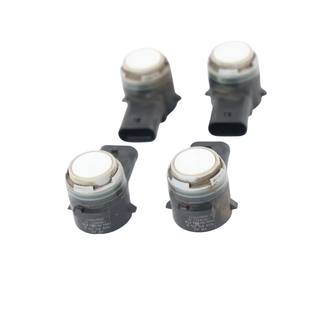 PDC Parking Sensor Set X4 Glacier White Pearl - S9R to Audi Q2 GA A3 8V A4 B9 A5 F5 with Part number 5Q0919275B Audi Q2 GA A3 8V A4 B9 A5 F5 PDC Parking Sensor Set X4 Glacier White Pearl - S9R - SKU 5Q0919275B-MGW1 - Part number 5Q0919275B