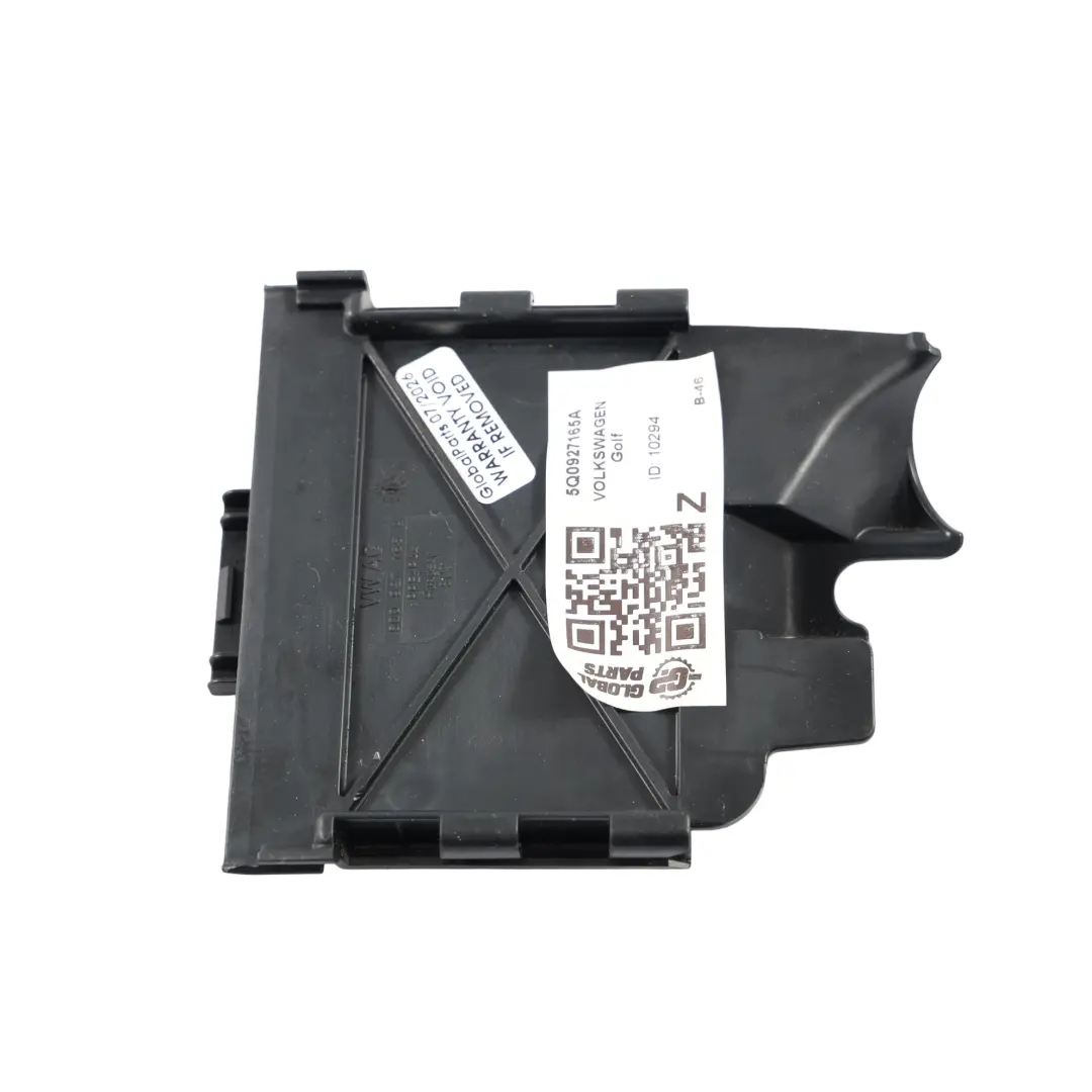 Volkswagen Golf R Mk7 Couvercle Boîtier Boîte Fusibles Support - SKU 5Q0927165A - Numéro de pièce 5Q0927165A