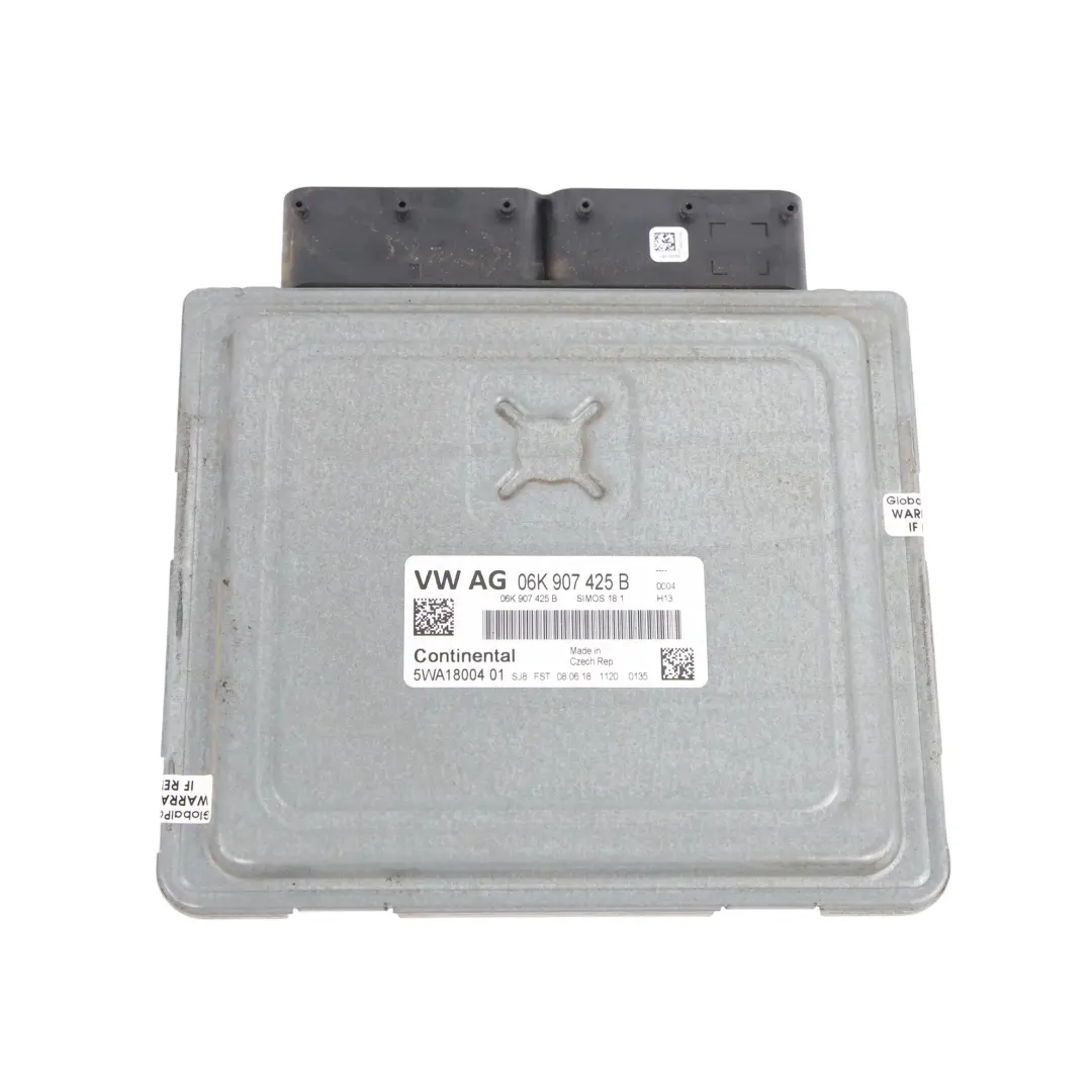 Volkswagen Golf Mk7 R 2.0 TFSI DJHA 310HP Engine ECU Kit BCM Key 04L907309B - SKU 06K907425B-26 - Part number 06K907425B