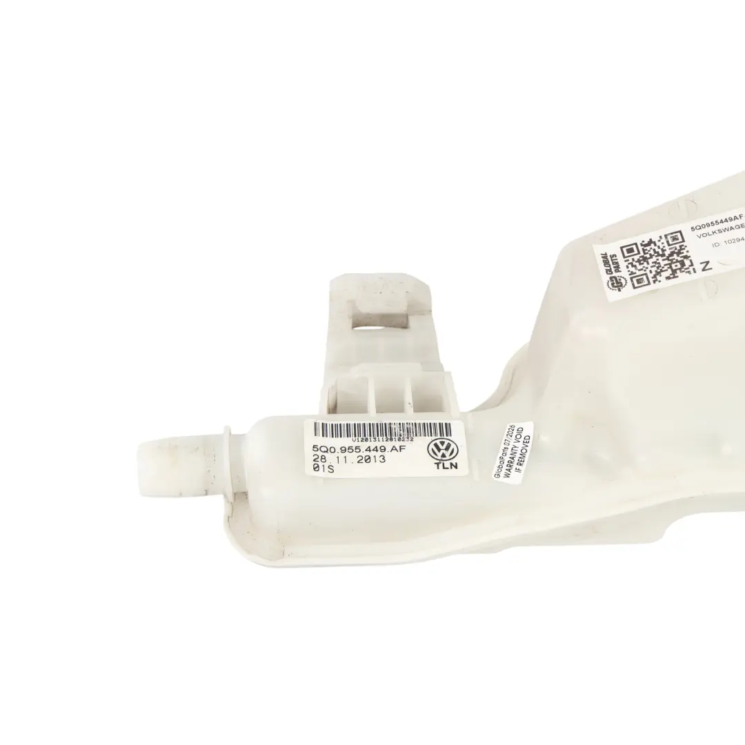Serbatoio Liquido Lavavetri Parabrezza per Volkswagen A3 8V con numero di parte 5Q0955449AF Volkswagen A3 8V Serbatoio Liquido Lavavetri Parabrezza - SKU 5Q0955449AF-1 - Numero di parte 5Q0955449AF