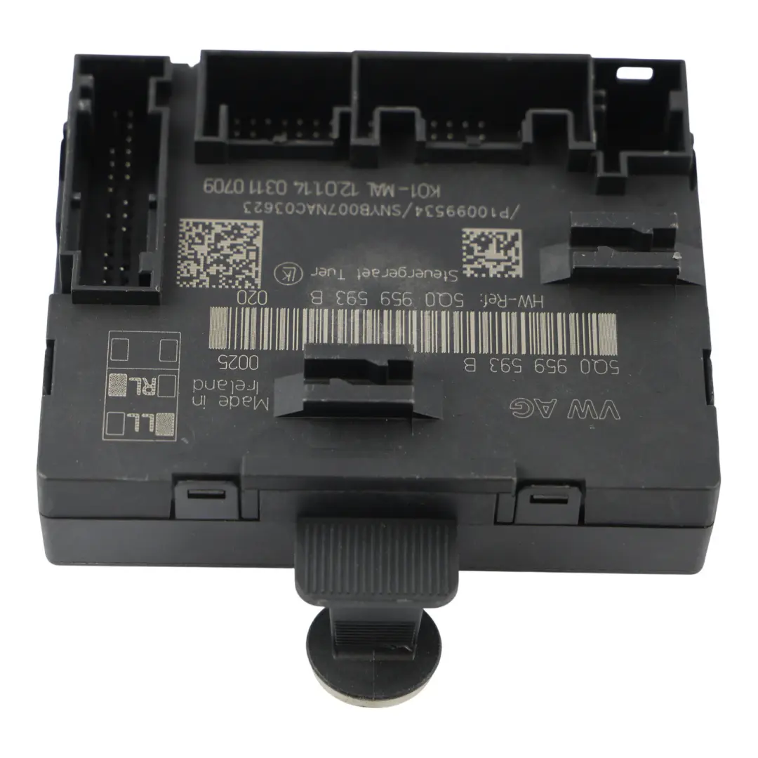Audi VW Golf 5G S3 A3 8V Modulo Controllo Porta Anteriore Lato Guida - SKU 5Q0959593B-1 - Numero di parte 5Q0959593B