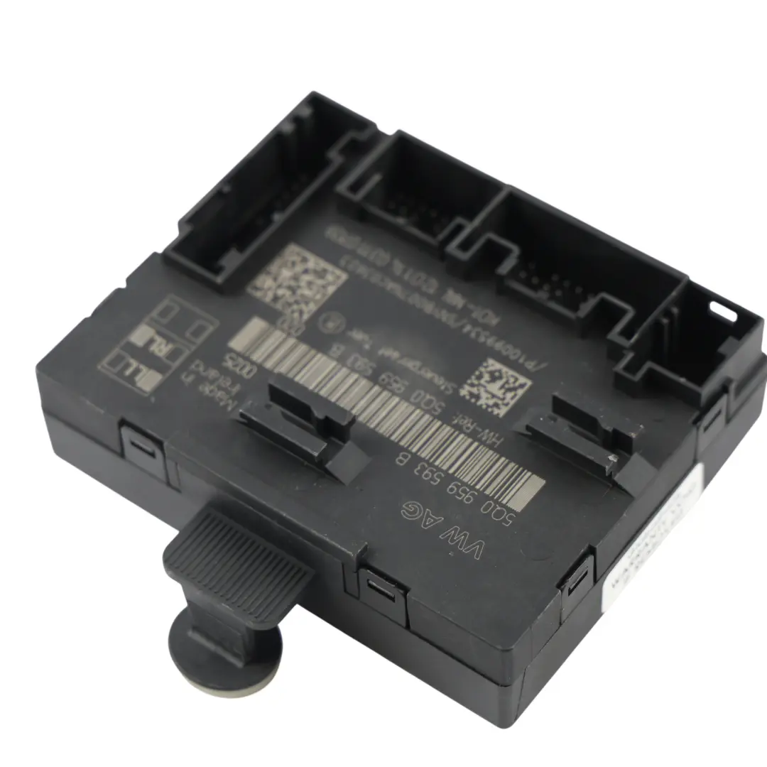 Audi VW Golf 5G S3 A3 8V Módulo Control Puerta Delantero Conductor - SKU 5Q0959593B-1 - Número de pieza 5Q0959593B