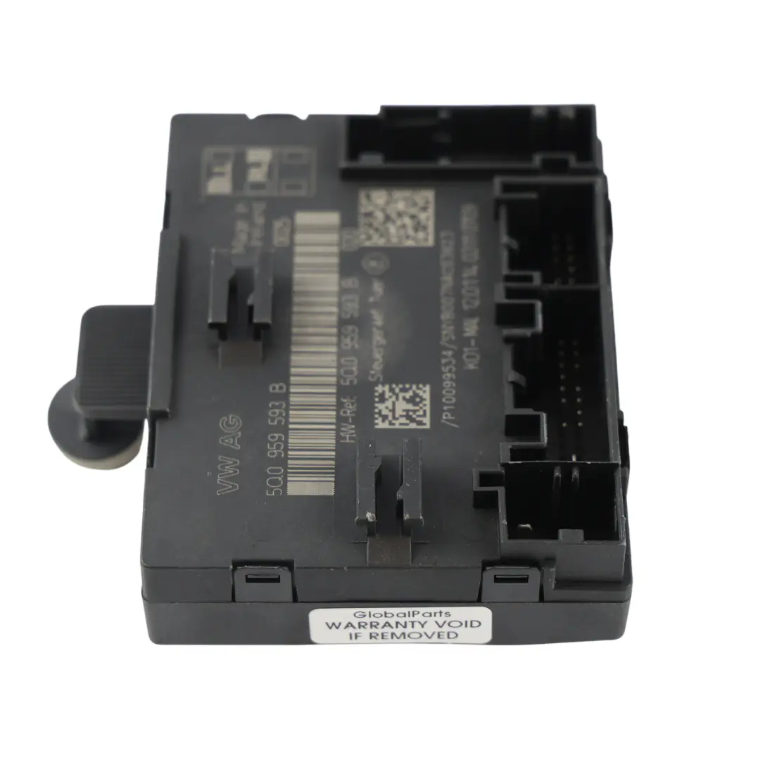 Audi VW Golf 5G S3 A3 8V Modulo Controllo Porta Anteriore Lato Guida - SKU 5Q0959593B-1 - Numero di parte 5Q0959593B