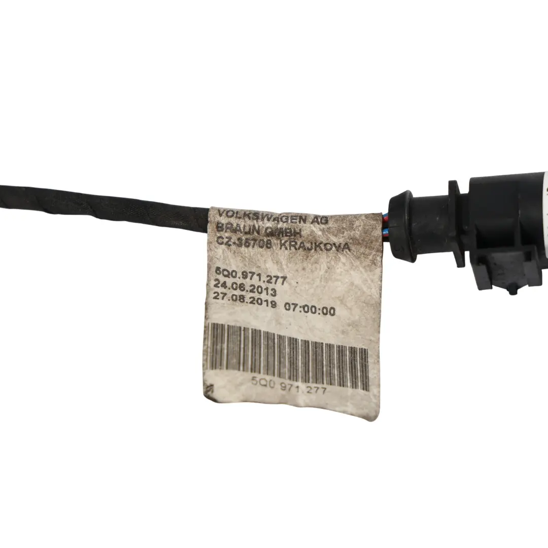 Volkswagen Golf Mk7 5G Cooling System Coupling Adapter Wiring Harness - SKU 5Q0971277 - Part number 5Q0971277