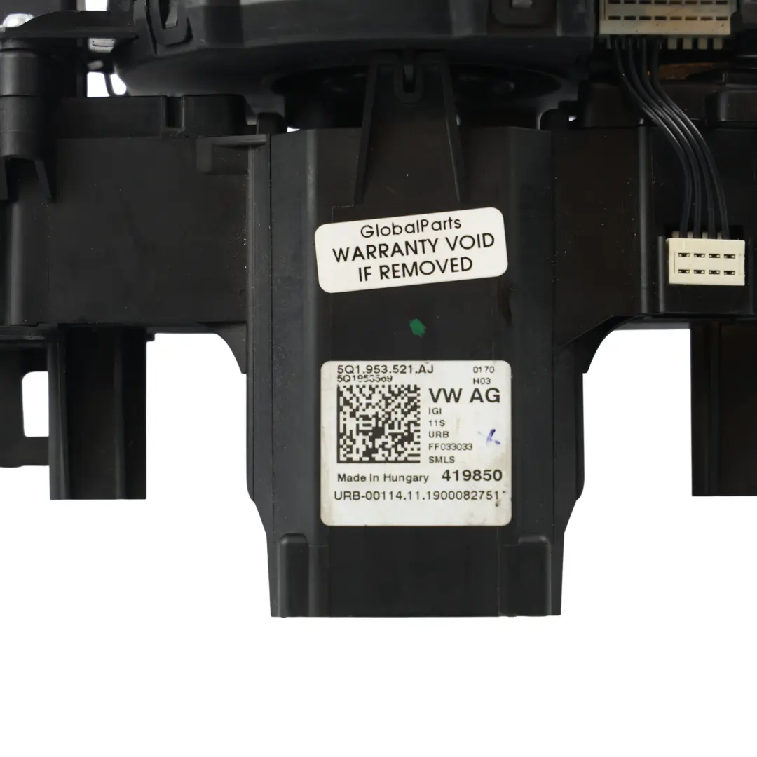 Volkswagen Crafter Tr Interruptor Limpiaparabrisas Intermitente - SKU 5Q1953521AJ - Número de pieza 5Q1953521AJ