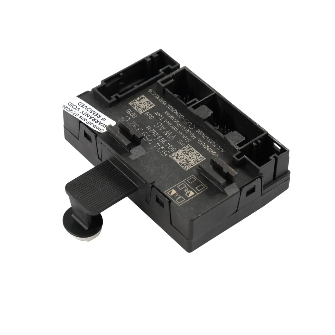 Front Door Control Module Unit Passenger Side to Skoda Octavia 5E with Part number 5Q4959392C Skoda Octavia 5E Front Door Control Module Unit Passenger Side - SKU 5Q4959392C - Part number 5Q4959392C