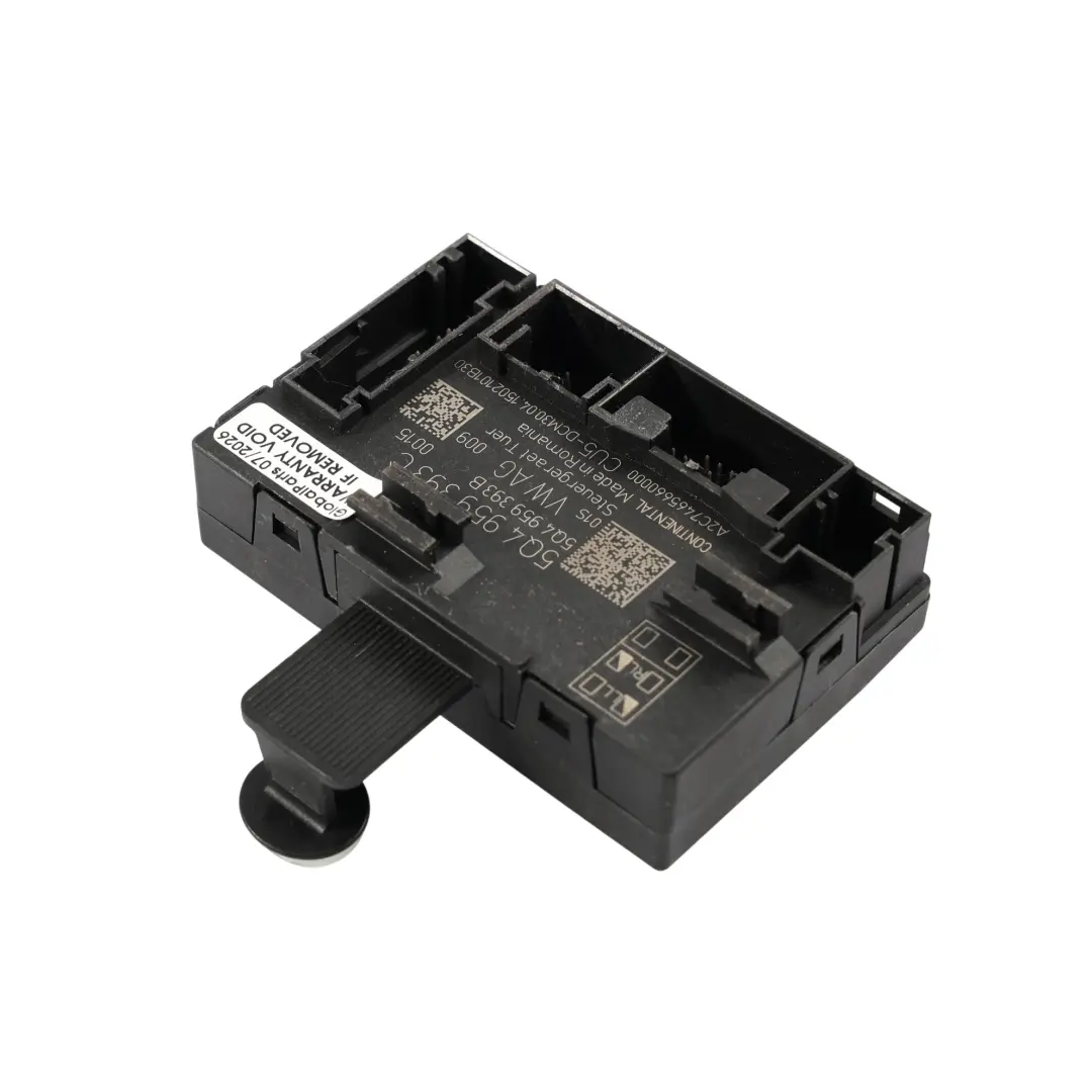 Skoda Octavia Mk3 5E Front Door Control Module Unit Driver's Side - SKU 5Q4959393C - Part number 5Q4959393C