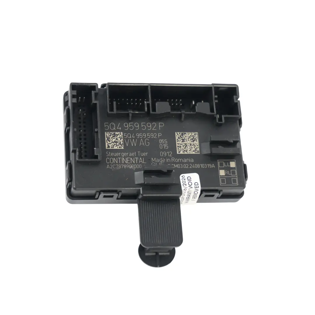Module Commande Porte Avant Côté Passager pour Seat à propos du numéro de pièce 5Q4959592P Seat Module Commande Porte Avant Côté Passager - SKU 5Q4959592P - Numéro de pièce 5Q4959592P
