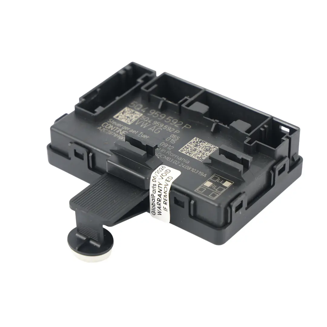 Seat VW Caddy SB Modulo Controllo Porta Anteriore Destra - SKU 5Q4959592P - Numero di parte 5Q4959592P