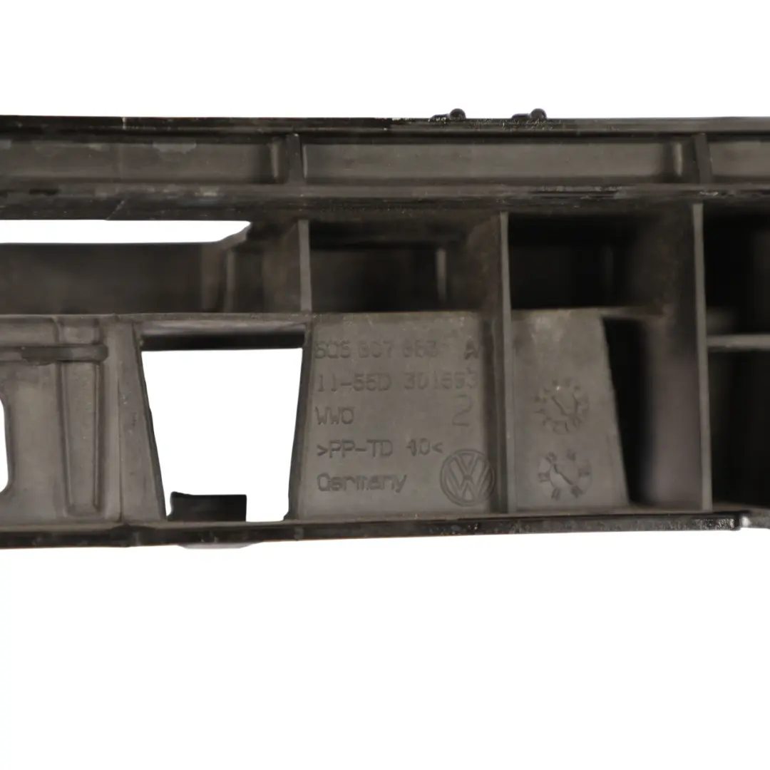 Bumper Bracket Holder Mount Centre to Volkswagen Golf Mk7 Rear with Part number 5Q6807863A Volkswagen Golf Mk7 Rear Bumper Bracket Holder Mount Centre - SKU 5Q6807863A - Part number 5Q6807863A