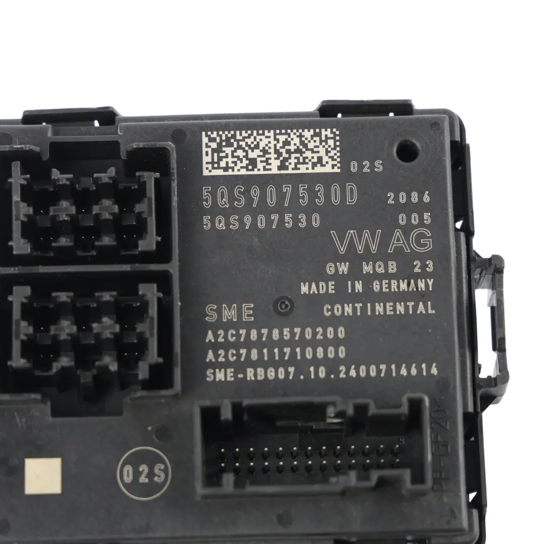 Volkswagen Crafter SY Gateway Control Module Unit - SKU 5QS907530D - Part number 5QS907530D