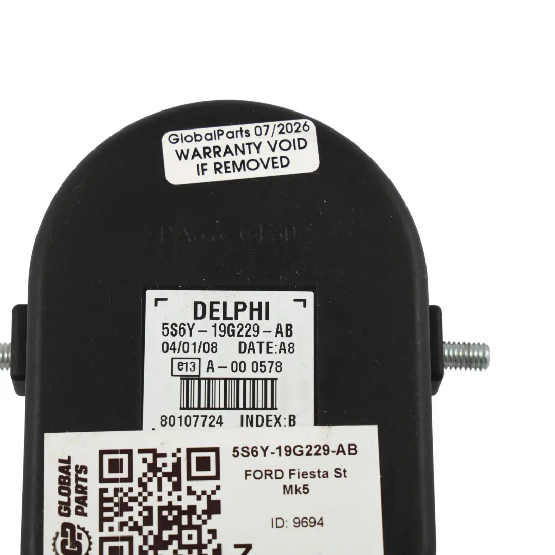 Ford Fiesta St Mk5 Alarm Siren Horn 2.0 DURATEC ST150 N4JB - SKU 5S6Y-19G229-AB - Part number 5S6Y-19G229-AB