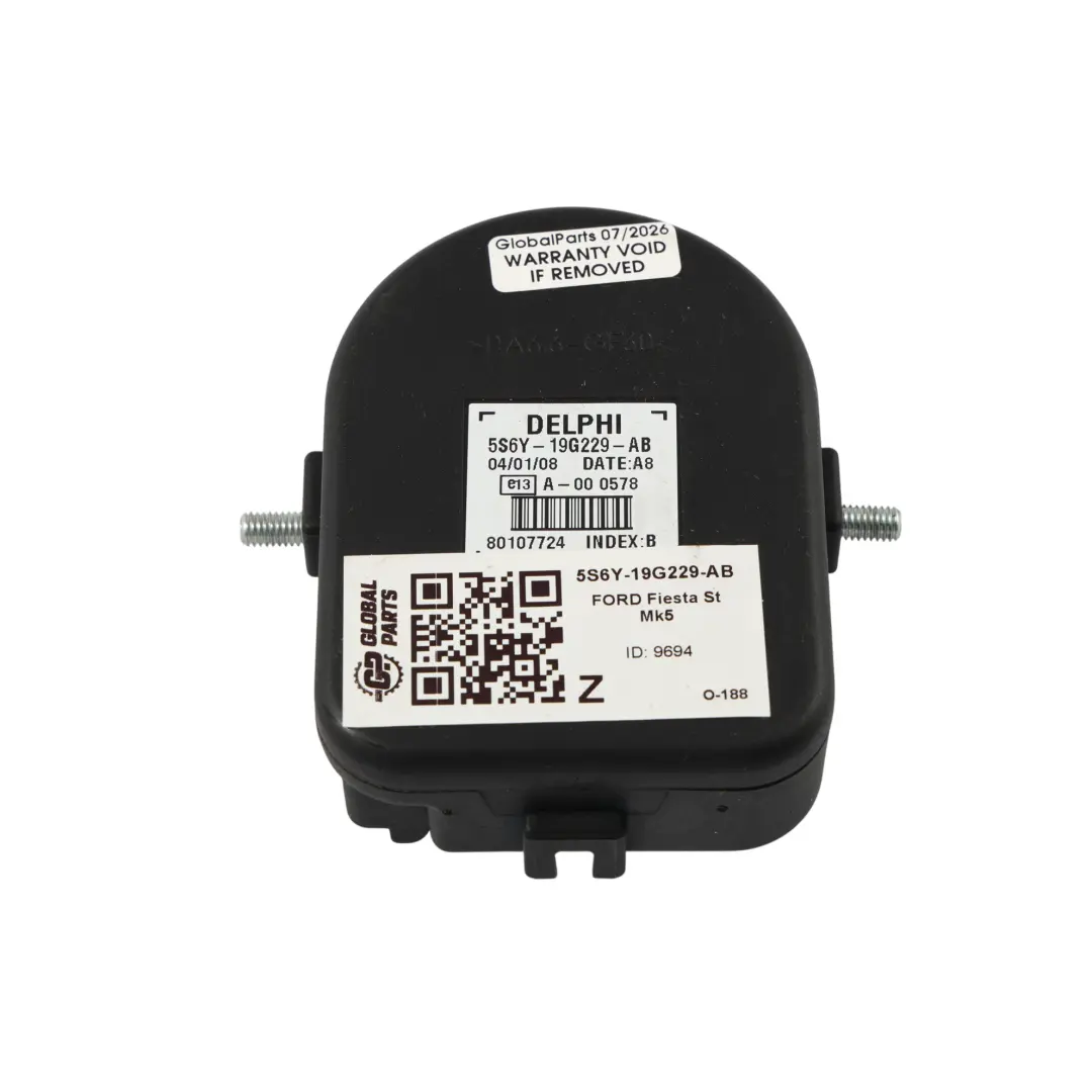 Mk5 Alarm Siren Horn 2.0 DURATEC ST150 N4JB to Ford Fiesta St with Part number 5S6Y-19G229-AB Ford Fiesta St Mk5 Alarm Siren Horn 2.0 DURATEC ST150 N4JB - SKU 5S6Y-19G229-AB - Part number 5S6Y-19G229-AB