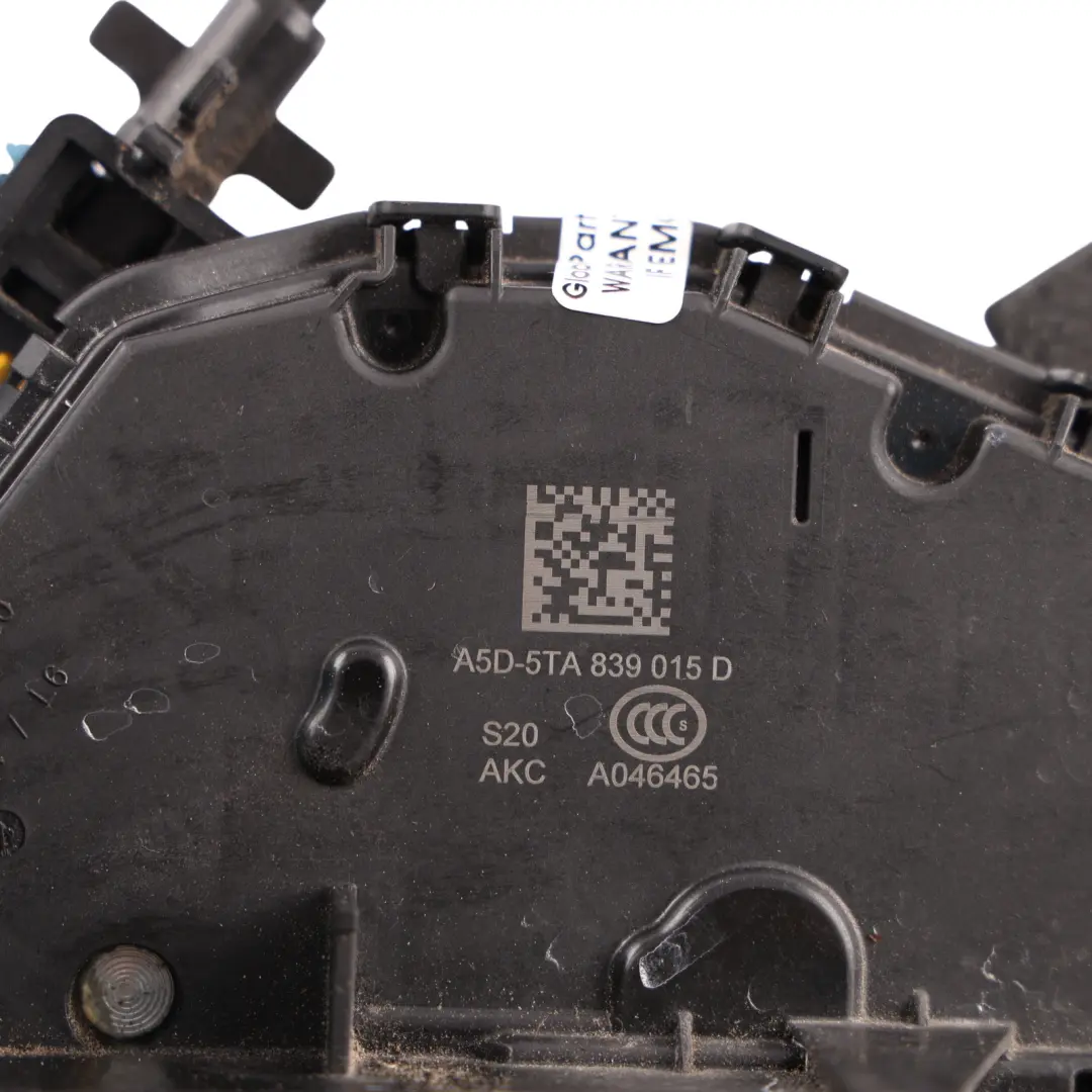 Volkswagen Golf Mk7 Polo Mk6 Door Lock Actuator Rear Left N/S - SKU 5TA839015D-1 - Part number 5TA839015D