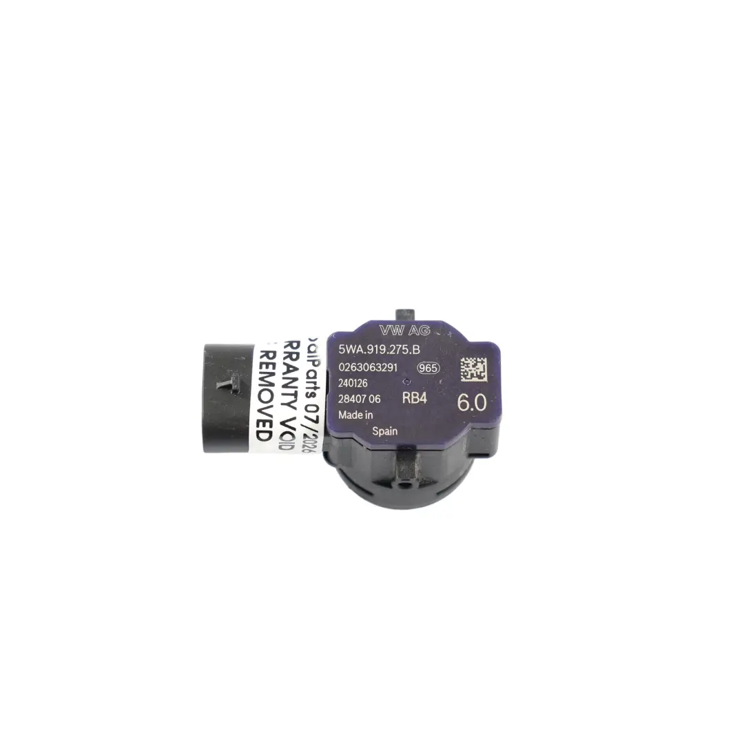 8Y PDC Parking Distance Sensor Candy White B9A F9E to Volkswagen A3 S3 with Part number 5WA919275B Volkswagen A3 S3 8Y PDC Parking Distance Sensor Candy White B9A F9E - SKU 5WA919275B-CAN - Part number 5WA919275B