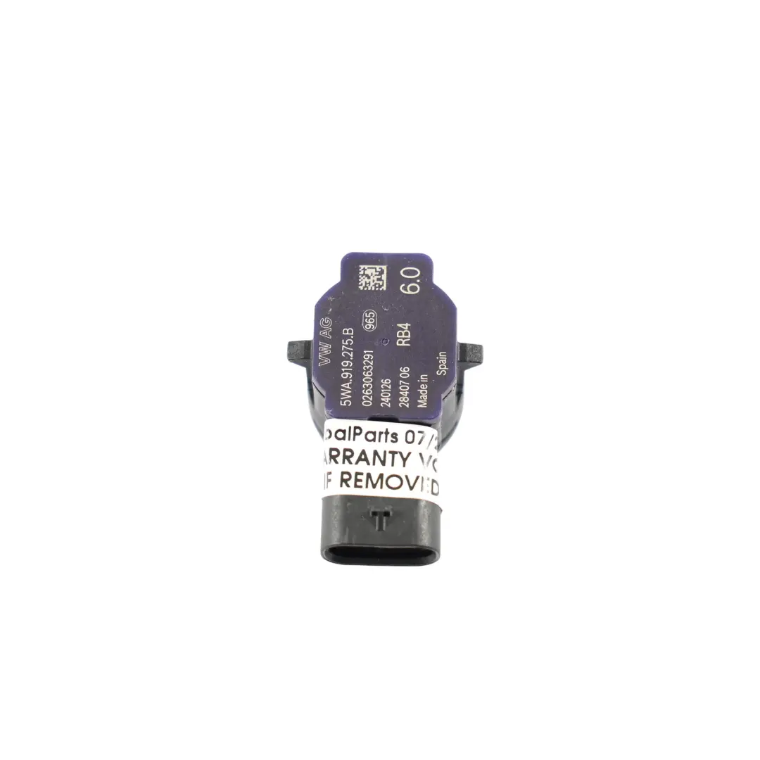 8Y PDC Parksensor Candy Weiß B9A F9E für Volkswagen A3 S3 mit Teilenummer 5WA919275B Volkswagen A3 S3 8Y PDC Parksensor Candy Weiß B9A F9E - SKU 5WA919275B-CAN - Teilenummer 5WA919275B