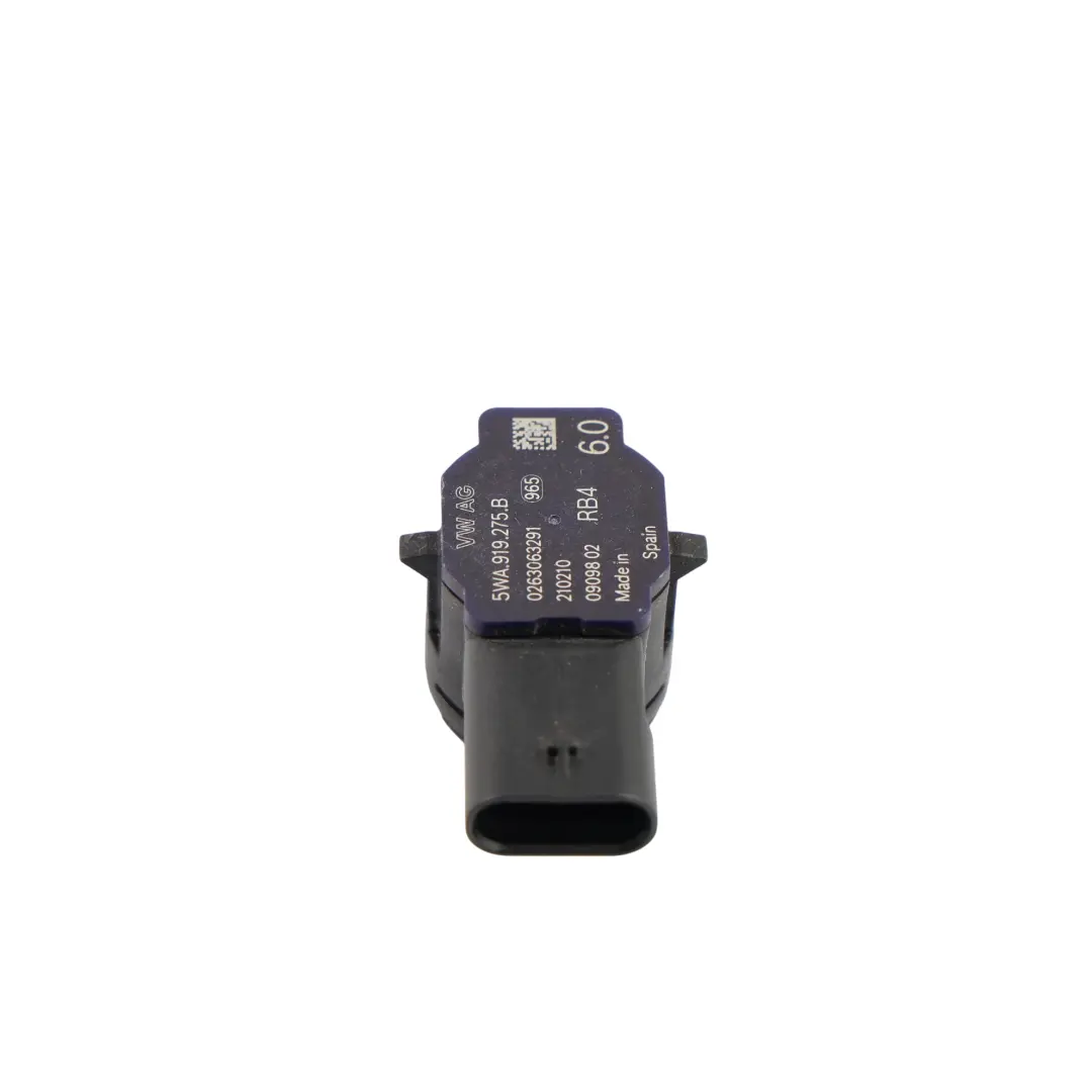 Volkswagen Golf Mk8 A3 8Y Sensor PDC Blanco Puro C9A - SKU 5WA919275B-PWH - Número de pieza 5WA919275B