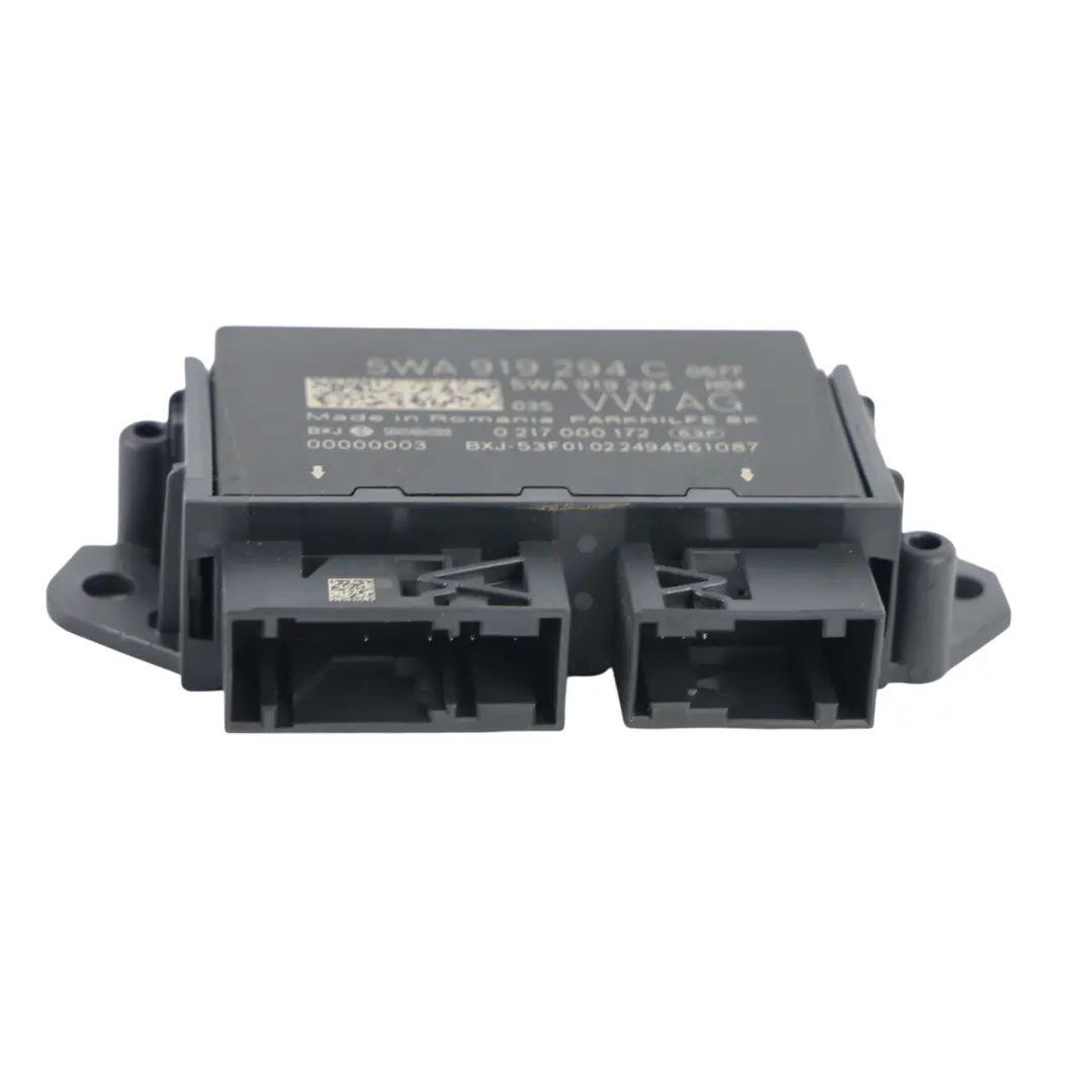 Mk8 Module Commande Aide Stationnement ECU pour Volkswagen Golf à propos du numéro de pièce 5WA919294C Volkswagen Golf Mk8 Module Commande Aide Stationnement ECU - SKU 5WA919294C - Numéro de pièce 5WA919294C