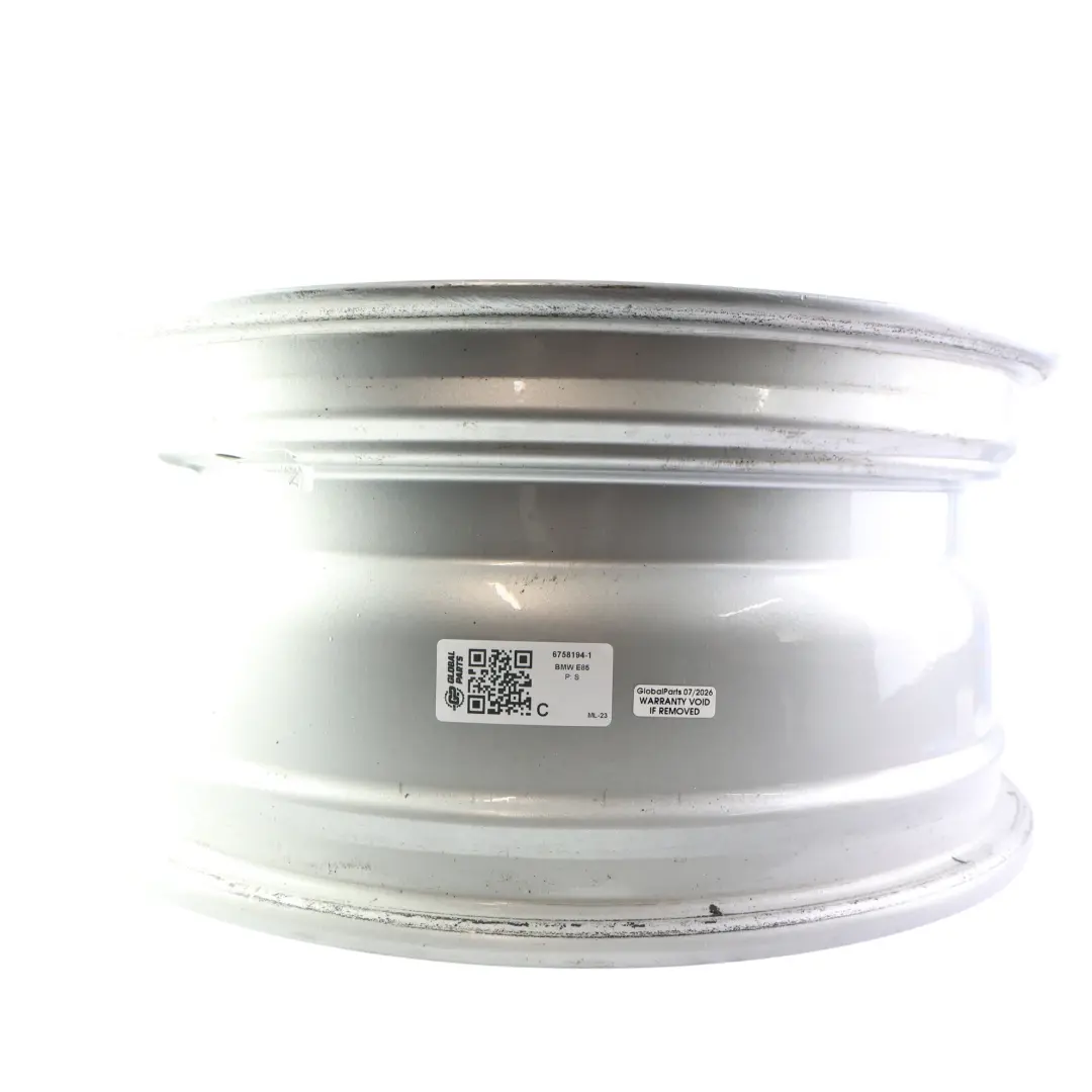 Jante Avant Argentee en Alliage 18" 8J ET:47 Star Spoke 108 pour BMW Z4 E85 E86 à propos du numéro de pièce 6758194 BMW Z4 E85 E86 Jante Avant Argentee en Alliage 18" 8J ET:47 Star Spoke 108 - SKU 6758194-1 - Numéro de pièce 6758194
