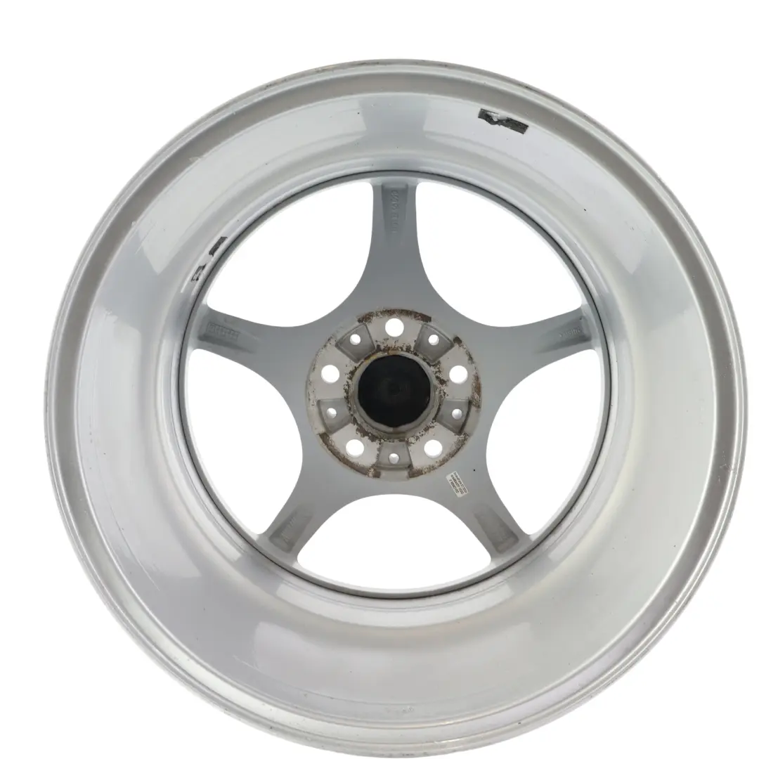 Plata Llanta Delantera De Aleacion 18" 8J ET:47 Star Spoke 108 para BMW Z4 E85 E86 con número de pieza 6758194 BMW Z4 E85 E86 Plata Llanta Delantera De Aleacion 18" 8J ET:47 Star Spoke 108 - SKU 6758194-1 - Número de pieza 6758194