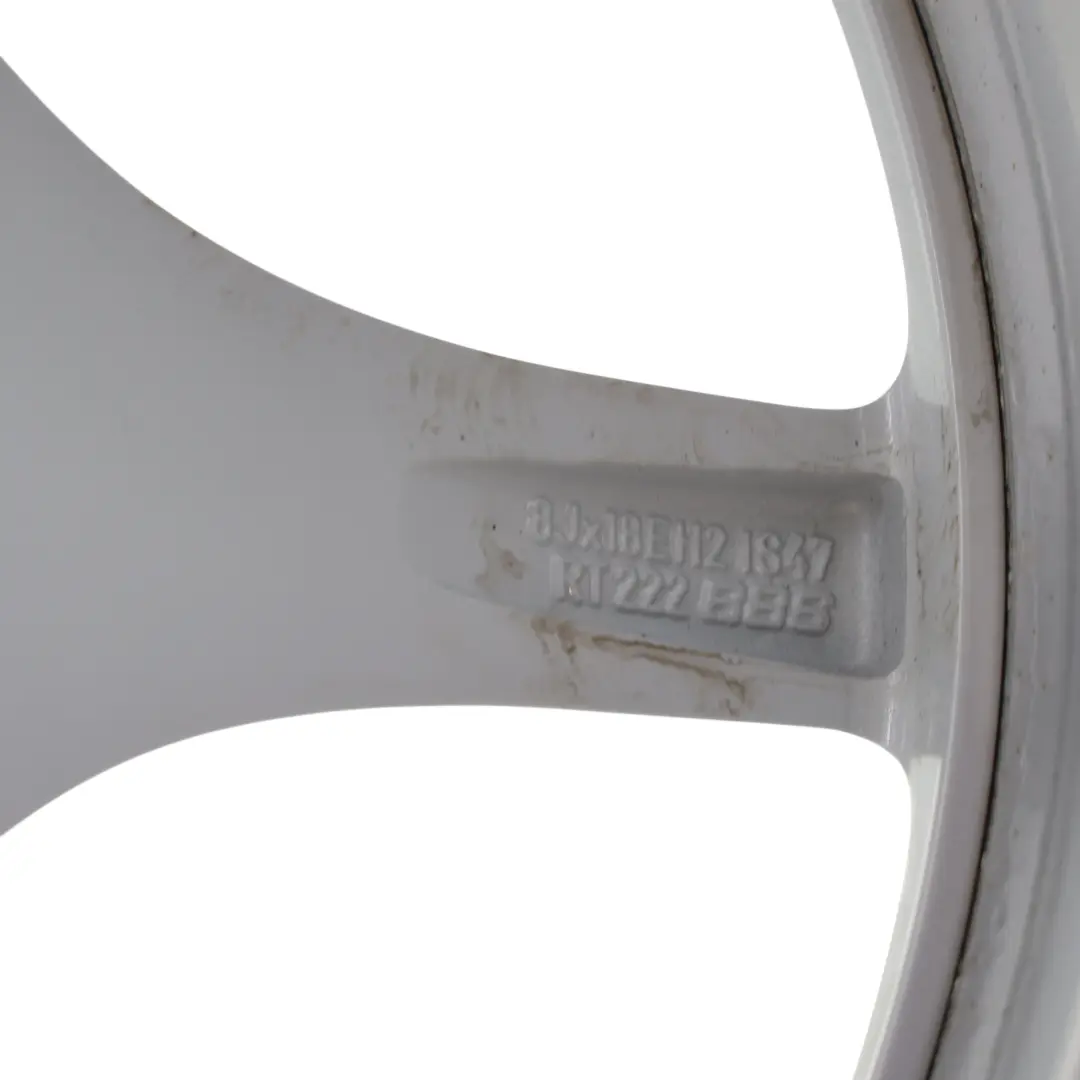 BMW Z4 E85 Plata Llanta Delantera Aleacion 18" ET:47 8J Star Spoke 108 BBS - SKU 6758194-2 - Número de pieza 6758194