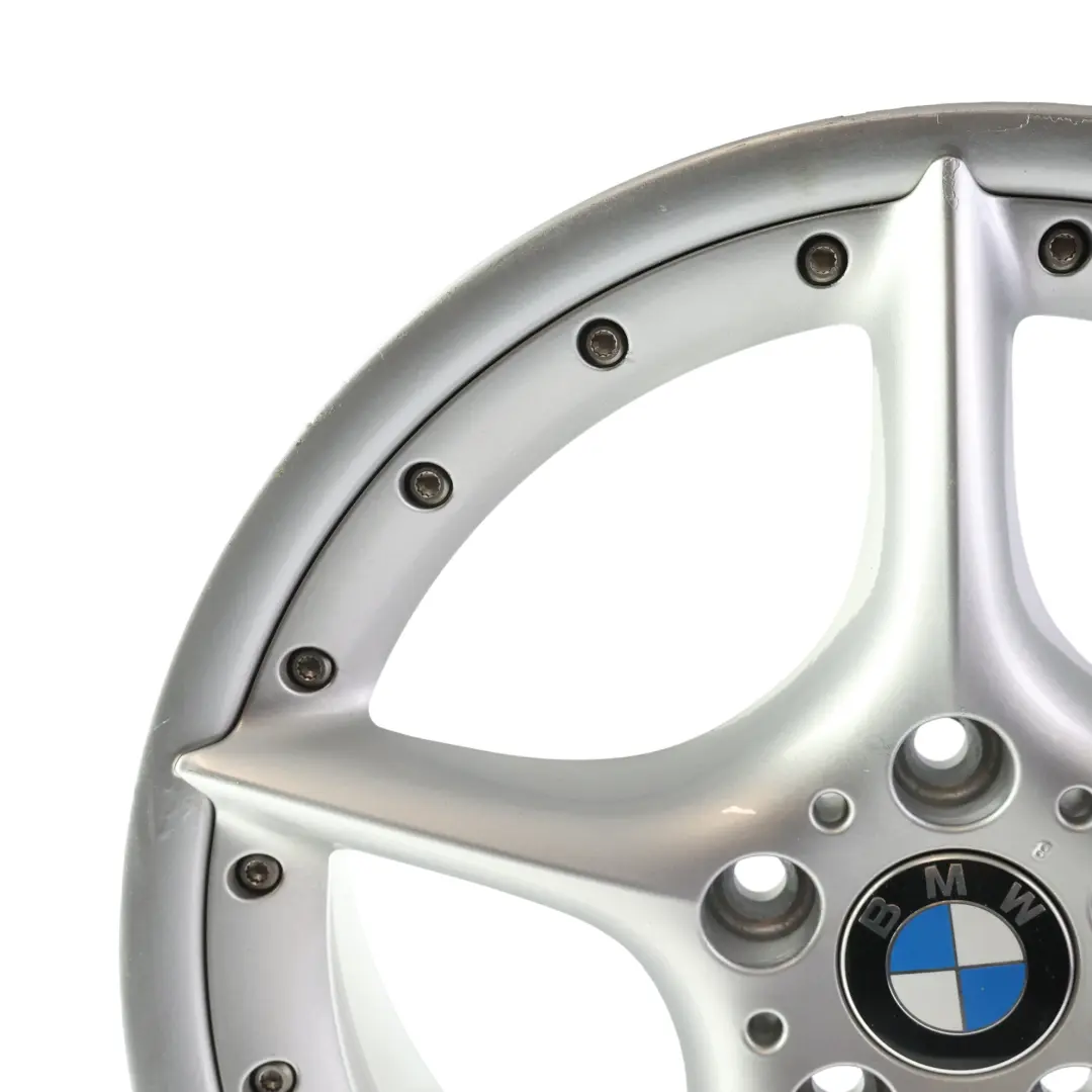 BMW Z4 E85 Plata Llanta Delantera Aleacion 18" ET:47 8J Star Spoke 108 BBS - SKU 6758194-2 - Número de pieza 6758194