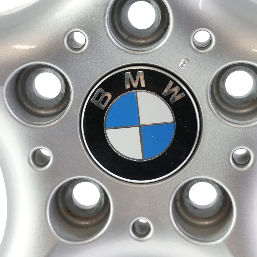 BMW Z4 E85 Plata Llanta Delantera Aleacion 18" ET:47 8J Star Spoke 108 BBS - SKU 6758194-2 - Número de pieza 6758194