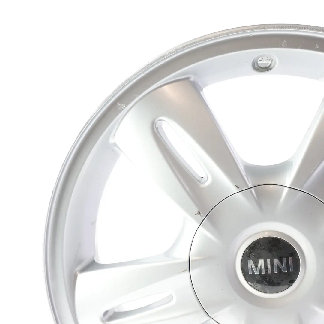 Mini R50 Silver Wheel Alloy Rim 15" 5,5J ET:45 5 Star Rocket 93 - SKU 6763295-2 - Part number 6763295