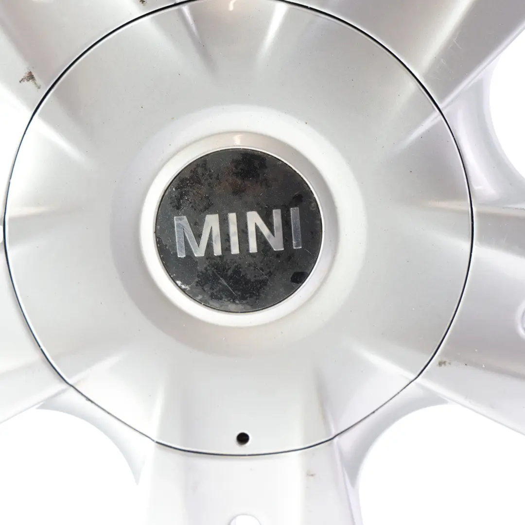 Alloy Rim 15" 5,5J ET:45 5 Star Rocket 93 to Mini R50 Silver Wheel with Part number 6763295 Mini R50 Silver Wheel Alloy Rim 15" 5,5J ET:45 5 Star Rocket 93 - SKU 6763295-2 - Part number 6763295