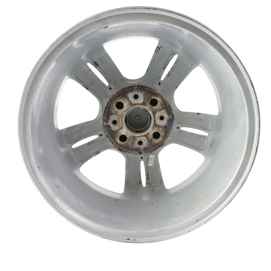 Silberne Leichtmetallfelge 15" 5,5J ET:45 5 Star Rocket 93 für Mini R50 R52 mit Teilenummer 6763295 Mini R50 R52 Silberne Leichtmetallfelge 15" 5,5J ET:45 5 Star Rocket 93 - SKU 6763295-3 - Teilenummer 6763295