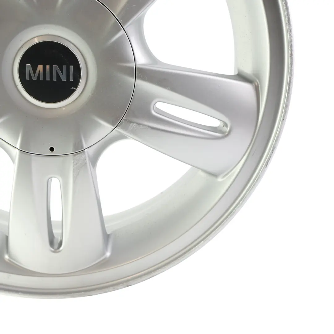 Rim Alloy Silver 15" ET:45 5,5J 5 Star Rocket 93 to Mini Cooper One R50 R52 Wheel with Part number 6763295 Mini Cooper One R50 R52 Wheel Rim Alloy Silver 15" ET:45 5,5J 5 Star Rocket 93 - SKU 6763295-4 - Part number 6763295