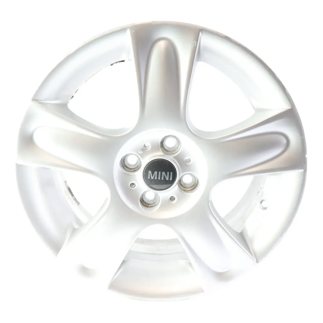 Mini Cooper One R50 R52 R53 Argent Jantes Alu 17" 7J ET:48 5 Star Balle - SKU 6763299-1 - Numéro de pièce 6763299
