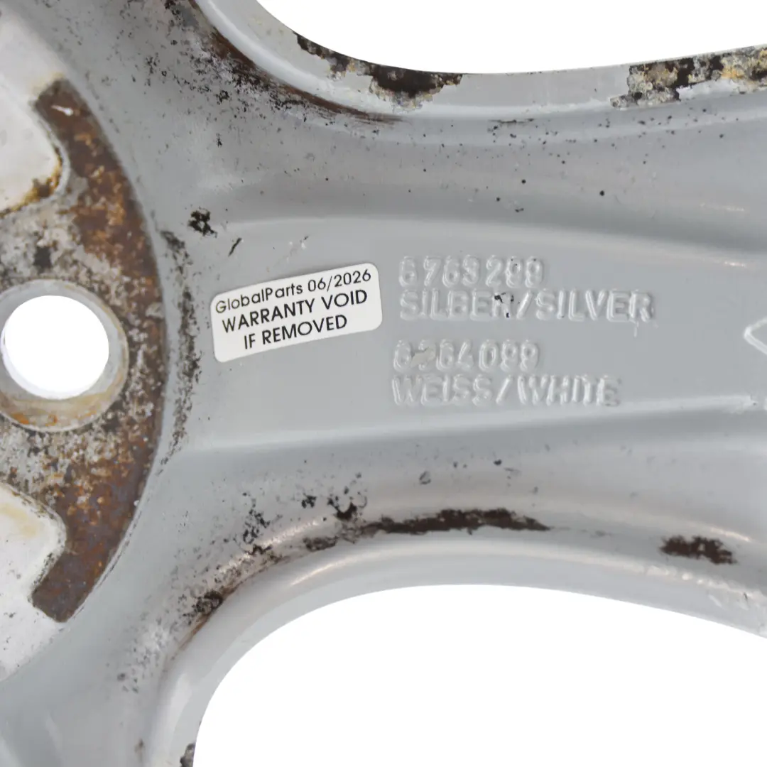 Mini Cooper One R50 R52 R53 Argent Jantes Alu 17" 7J ET:48 5 Star Balle - SKU 6763299-1 - Numéro de pièce 6763299
