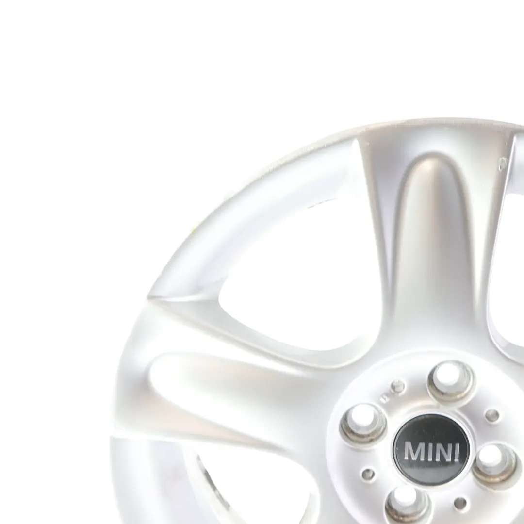 Mini Cooper One R50 R52 R53 Argent Jantes Alu 17" 7J ET:48 5 Star Balle - SKU 6763299-1 - Numéro de pièce 6763299