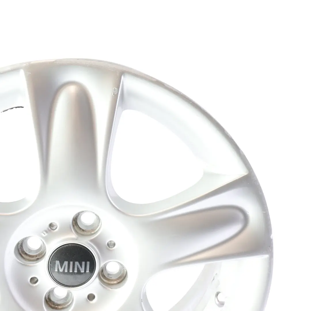 Mini Cooper One R50 R52 R53 Argent Jantes Alu 17" 7J ET:48 5 Star Balle - SKU 6763299-1 - Numéro de pièce 6763299