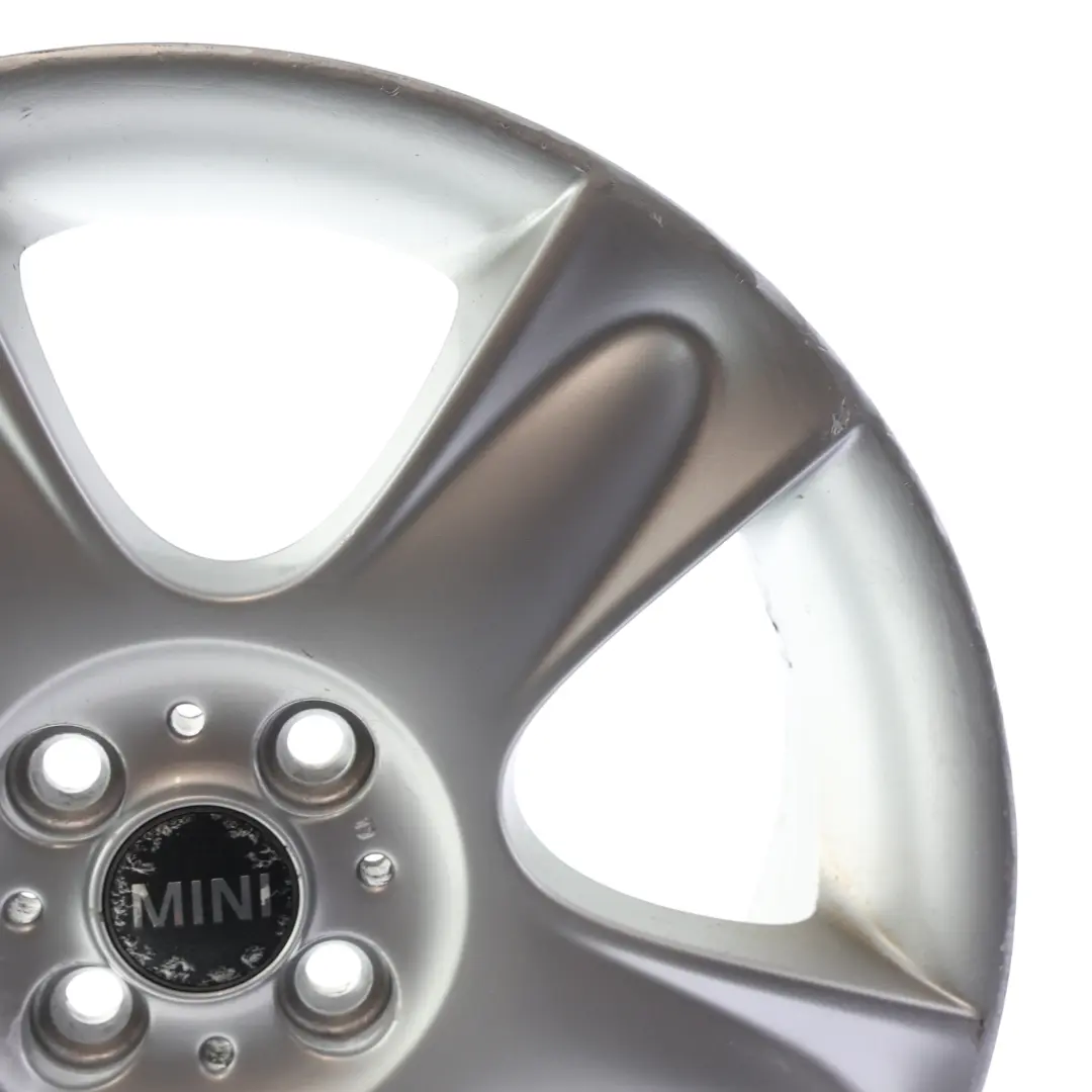 Mini Cooper One R50 R52 R53 Argent Jantes Alu 17" 7J ET:48 5 etoile Balle 91 - SKU 6763299-2 - Numéro de pièce 6763299