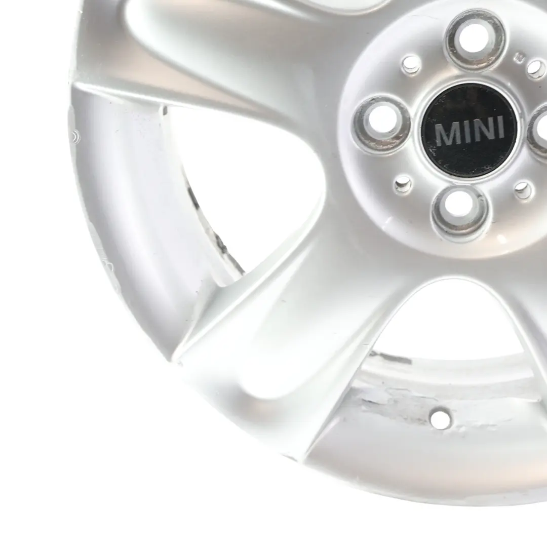 Alloy Rim 17" 7J ET:48 5-Star 91 to Mini Cooper One R50 R52 R53 Wheel with Part number 6763299 Mini Cooper One R50 R52 R53 Wheel Alloy Rim 17" 7J ET:48 5-Star 91 - SKU 6763299-3 - Part number 6763299