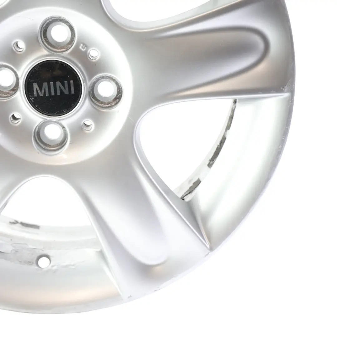 Alloy Rim 17" 7J ET:48 5-Star 91 to Mini Cooper One R50 R52 R53 Wheel with Part number 6763299 Mini Cooper One R50 R52 R53 Wheel Alloy Rim 17" 7J ET:48 5-Star 91 - SKU 6763299-3 - Part number 6763299