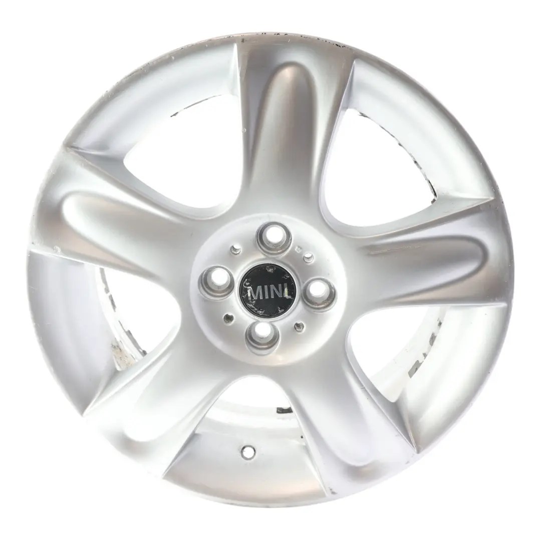 Mini Cooper One R50 R52 R53 Argent Jantes Alu 17" 7J ET:48 5 Star Balle - SKU 6763299-4 - Numéro de pièce 6763299
