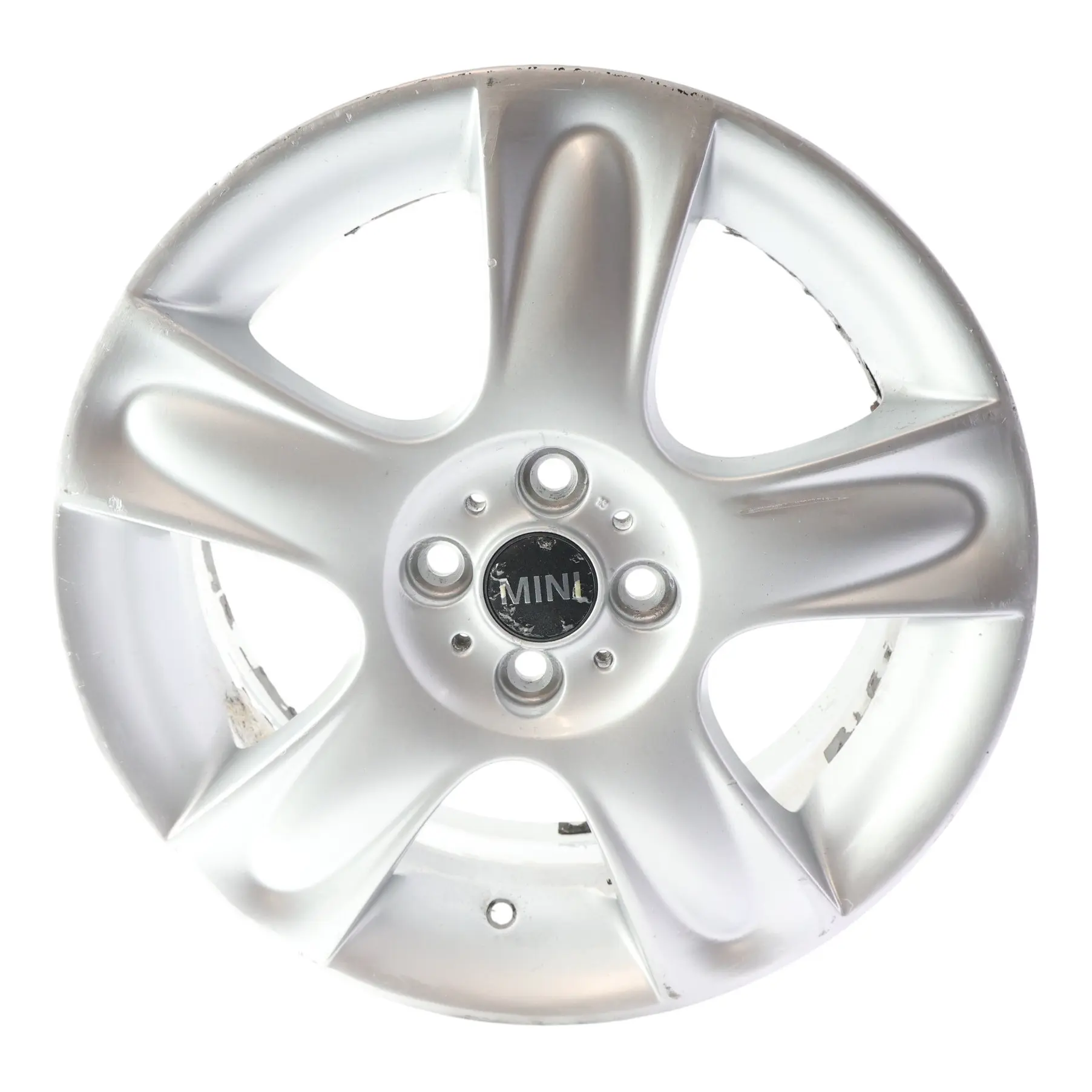 Mini Cooper One R50 R52 R53 Llanta De aleacion plateada 17" 7J ET:48 5-Star 91