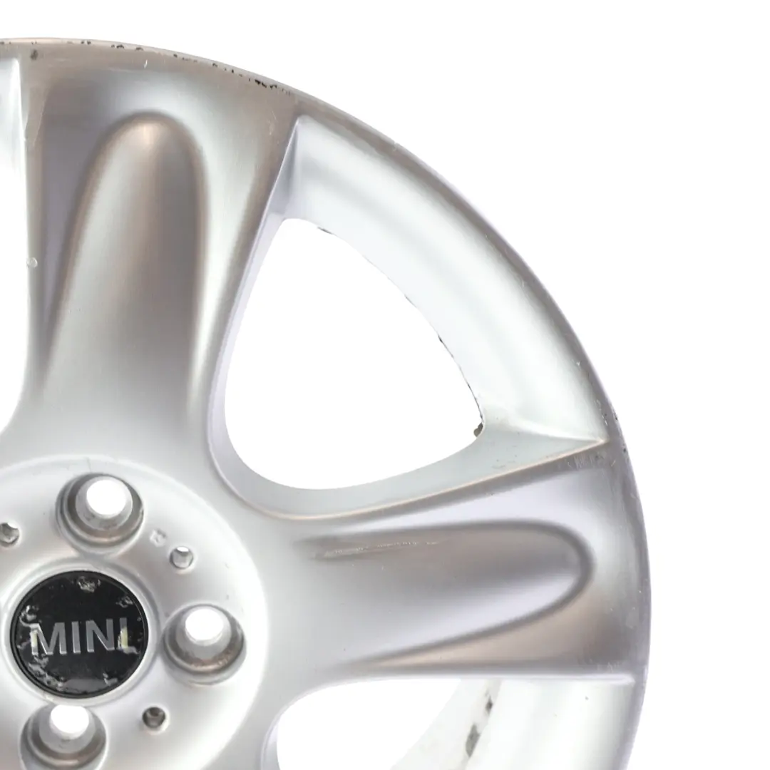 Mini Cooper One R50 R52 R53 Argent Jantes Alu 17" 7J ET:48 5 Star Balle - SKU 6763299-4 - Numéro de pièce 6763299