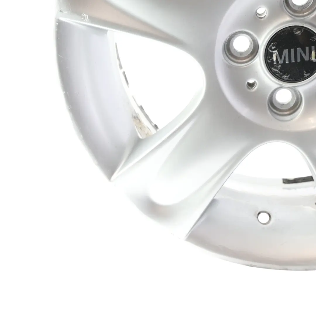 Mini Cooper One R50 R52 R53 Argent Jantes Alu 17" 7J ET:48 5 Star Balle - SKU 6763299-4 - Numéro de pièce 6763299