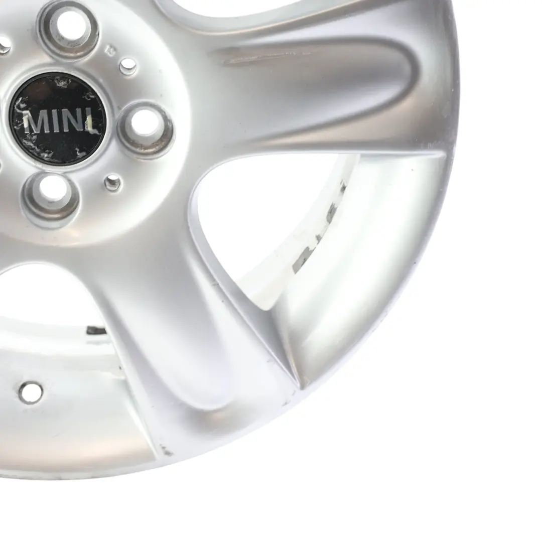 Mini Cooper One R50 R52 R53 Argent Jantes Alu 17" 7J ET:48 5 Star Balle - SKU 6763299-4 - Numéro de pièce 6763299