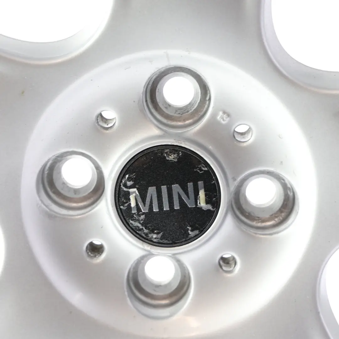 Mini Cooper One R50 R52 R53 Argent Jantes Alu 17" 7J ET:48 5 Star Balle - SKU 6763299-4 - Numéro de pièce 6763299