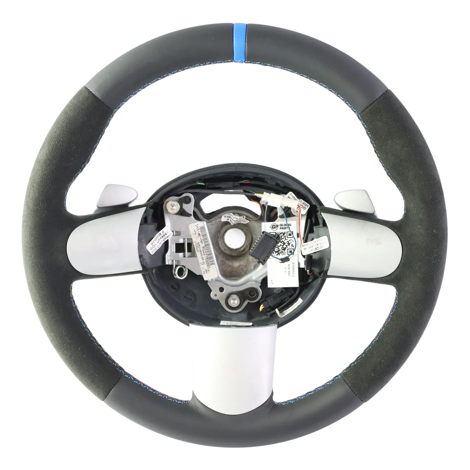 Mini Cooper R50 R52 Neuf en Cuir Noir / Alcantara Volant 3 Couleurs Steptronic