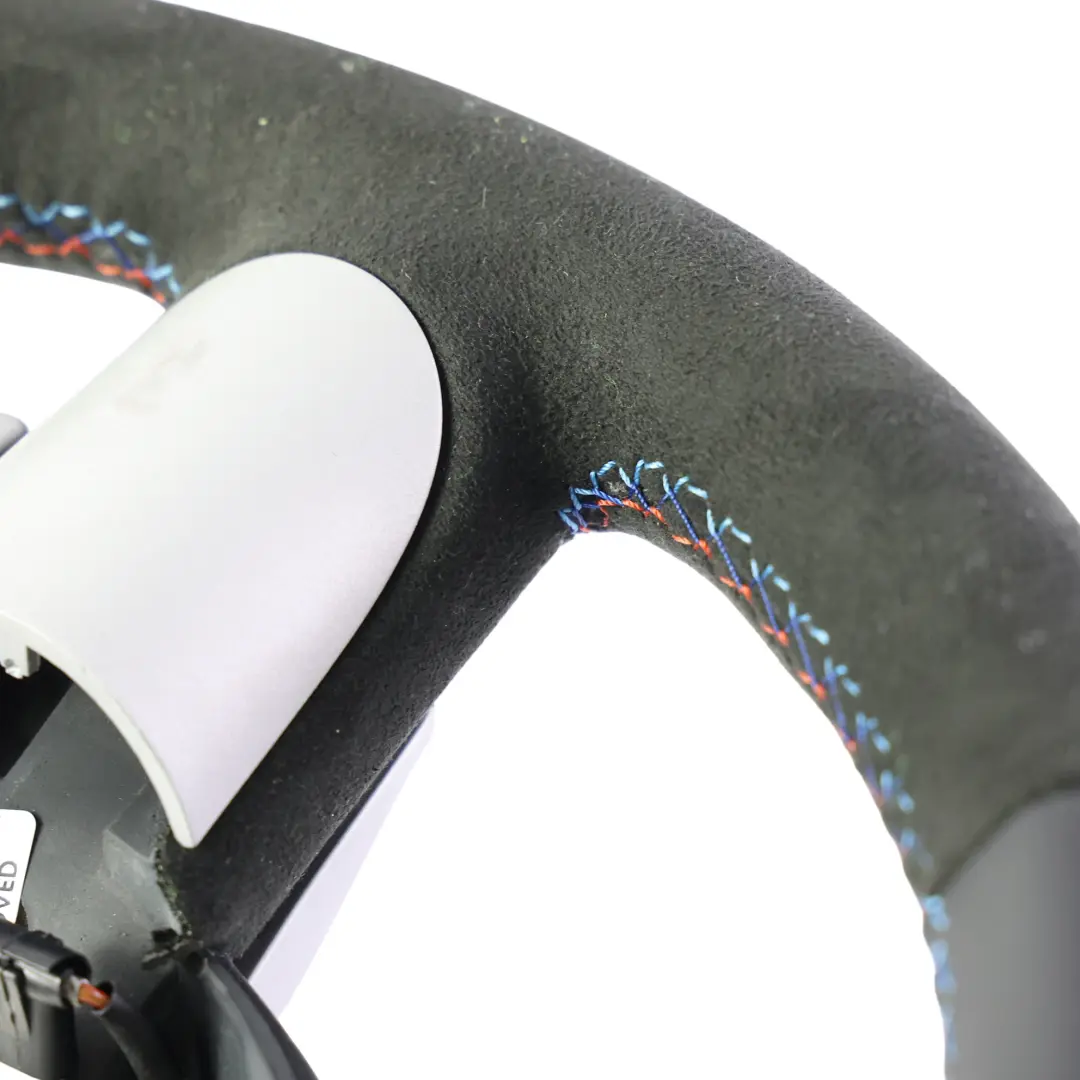 Mini Cooper R50 R52 R53 NEW Black Leather / Alcantara Steering Wheel Steptronic - SKU 6765660-2 - Part number 6765660